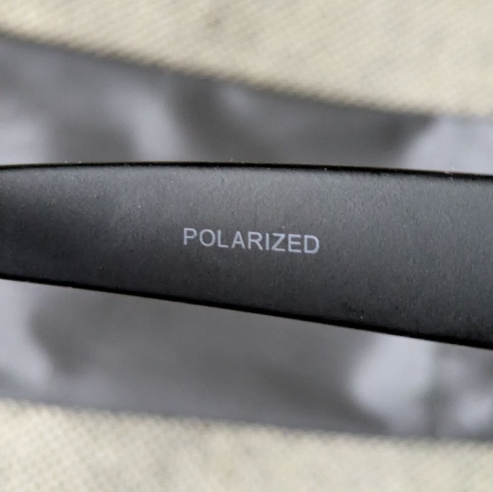 Shady Rays Polarized UV 400Black Sunglasses with Nylon Case - Picture 5 of 11